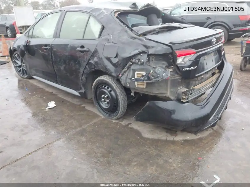 JTDS4MCE3NJ091505 2022 Toyota Corolla Se