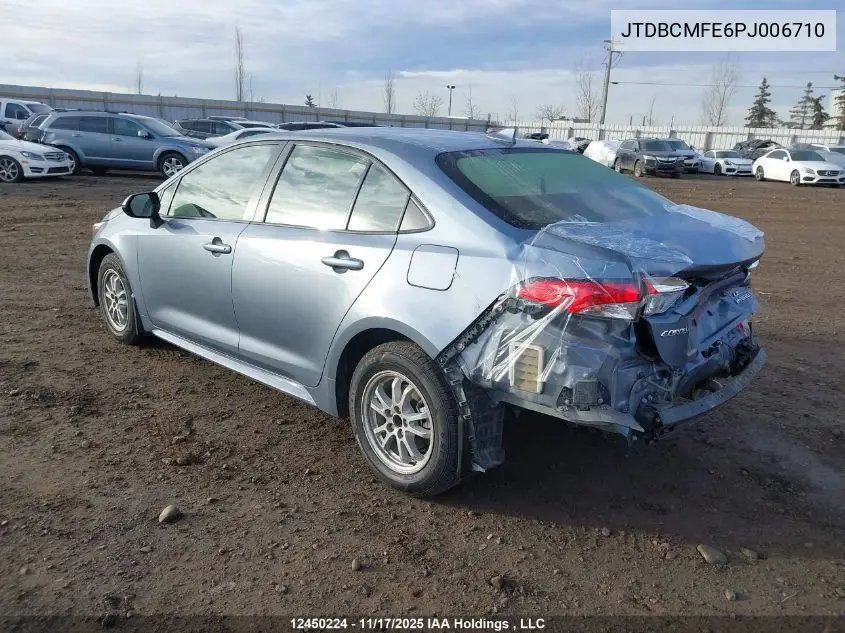 JTDBCMFE6PJ006710 2023 Toyota Corolla Hybrid