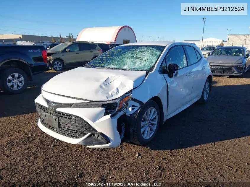 JTNK4MBE5P3212524 2023 Toyota Corolla Se
