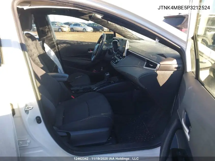 JTNK4MBE5P3212524 2023 Toyota Corolla Se