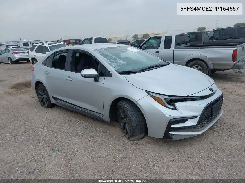 5YFS4MCE2PP164667 2023 Toyota Corolla Se