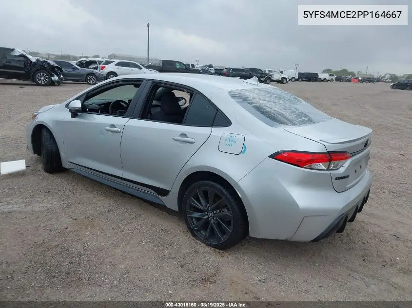5YFS4MCE2PP164667 2023 Toyota Corolla Se