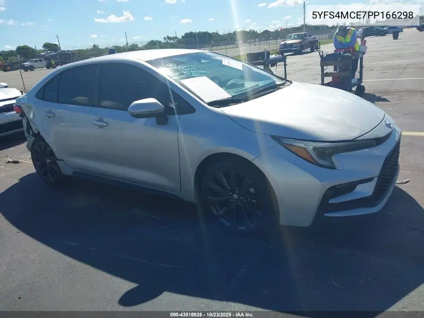 5YFS4MCE7PP166298 2023 Toyota Corolla Se