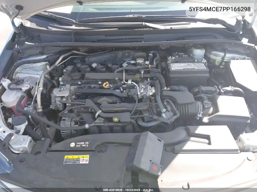 5YFS4MCE7PP166298 2023 Toyota Corolla Se