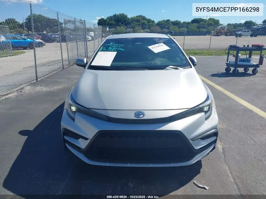 5YFS4MCE7PP166298 2023 Toyota Corolla Se