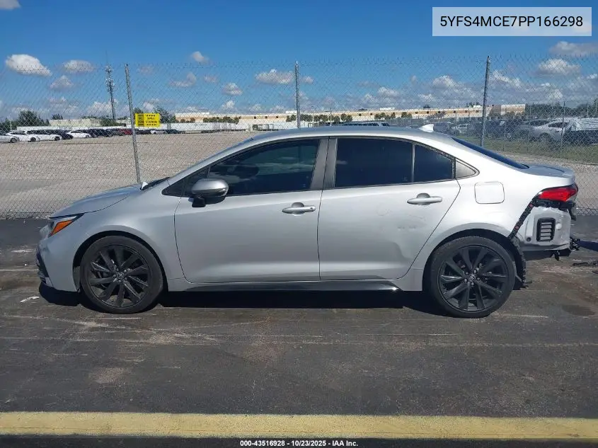 5YFS4MCE7PP166298 2023 Toyota Corolla Se