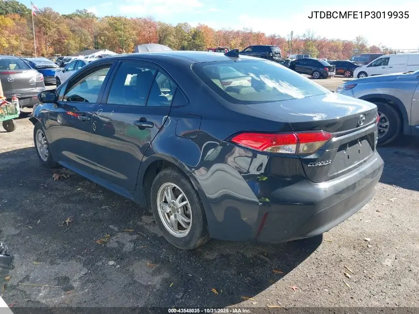 JTDBCMFE1P3019935 2023 Toyota Corolla Hybrid Le