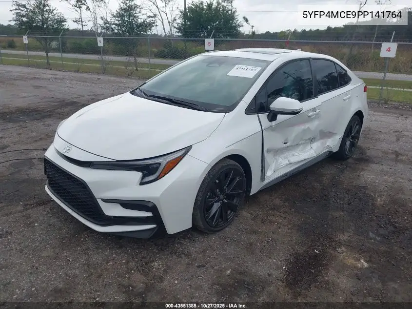 5YFP4MCE9PP141764 2023 Toyota Corolla Se