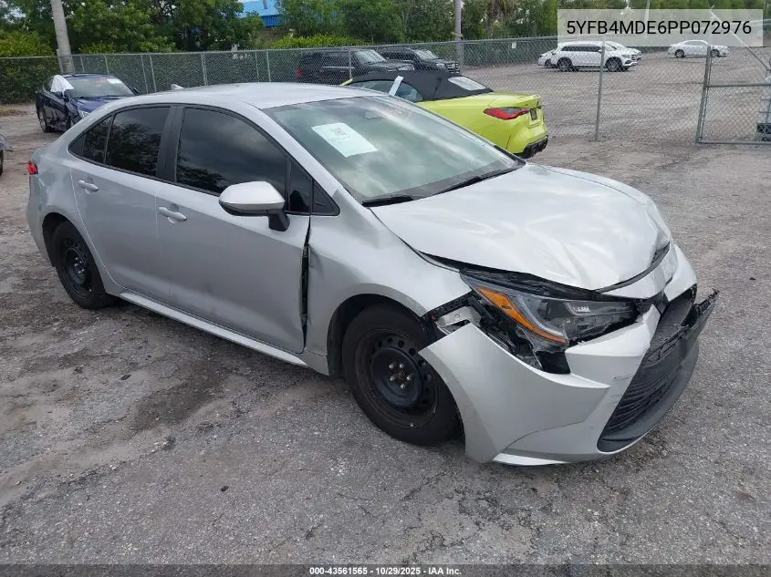 5YFB4MDE6PP072976 2023 Toyota Corolla Le