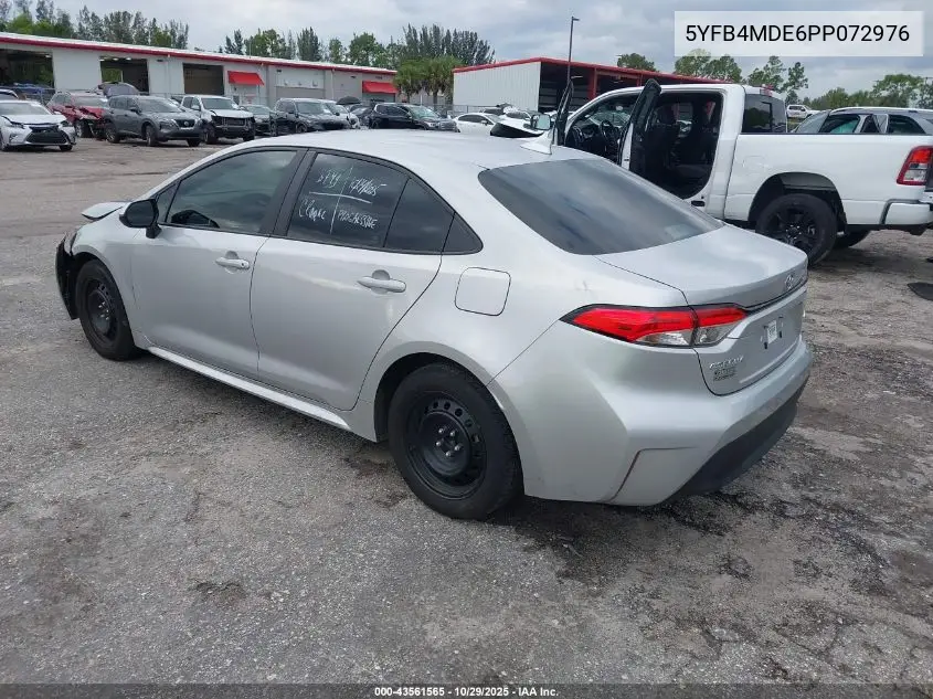 5YFB4MDE6PP072976 2023 Toyota Corolla Le