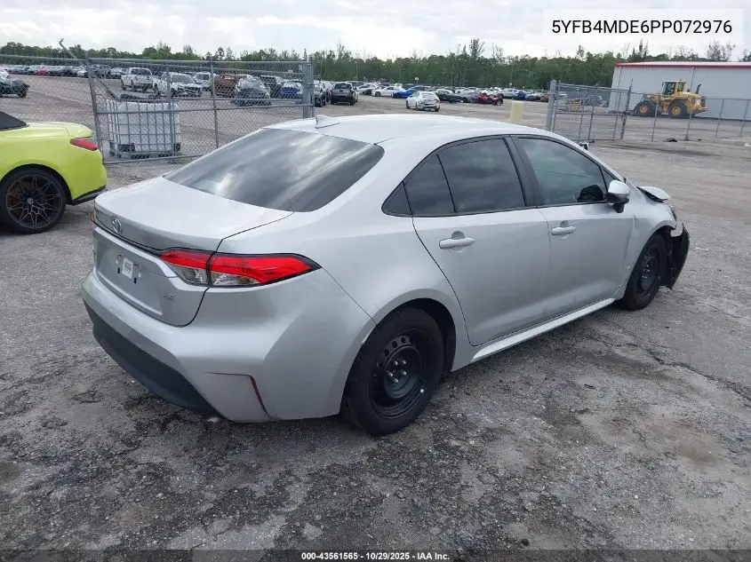 5YFB4MDE6PP072976 2023 Toyota Corolla Le