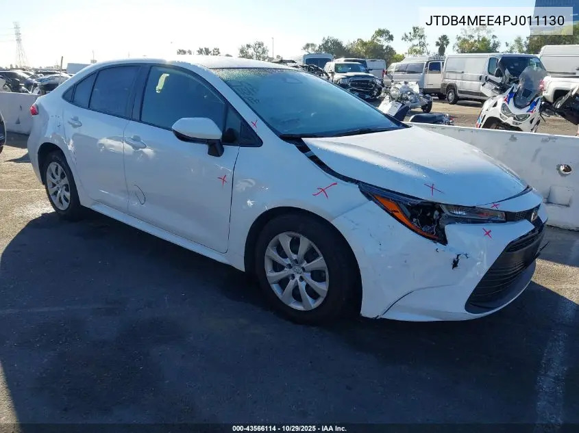 JTDB4MEE4PJ011130 2023 Toyota Corolla Le