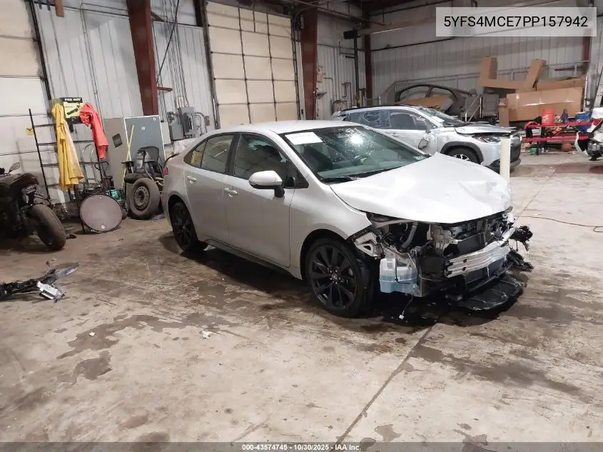 5YFS4MCE7PP157942 2023 Toyota Corolla Se