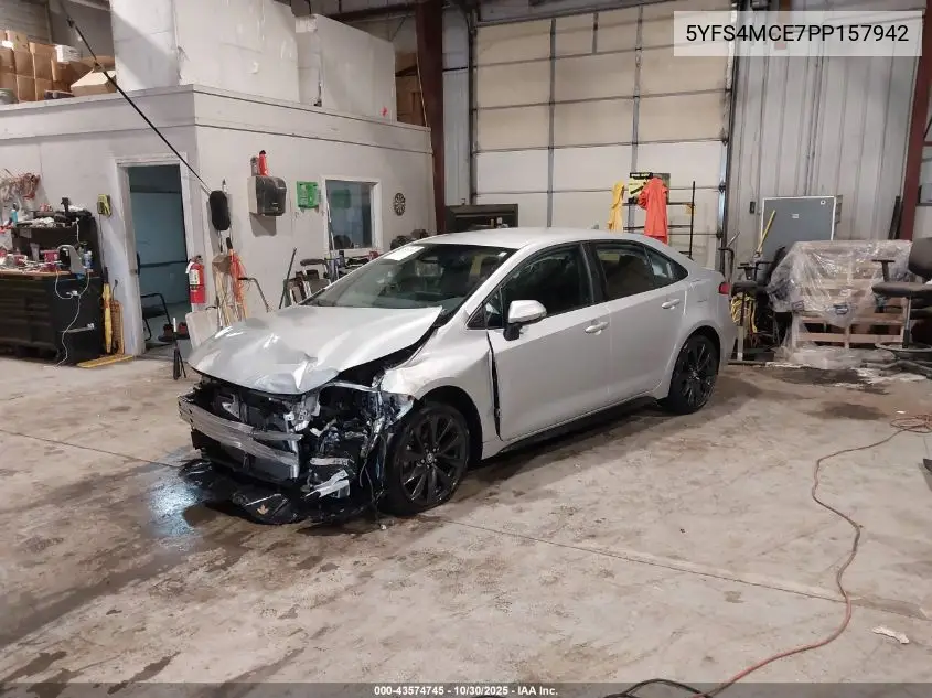 5YFS4MCE7PP157942 2023 Toyota Corolla Se