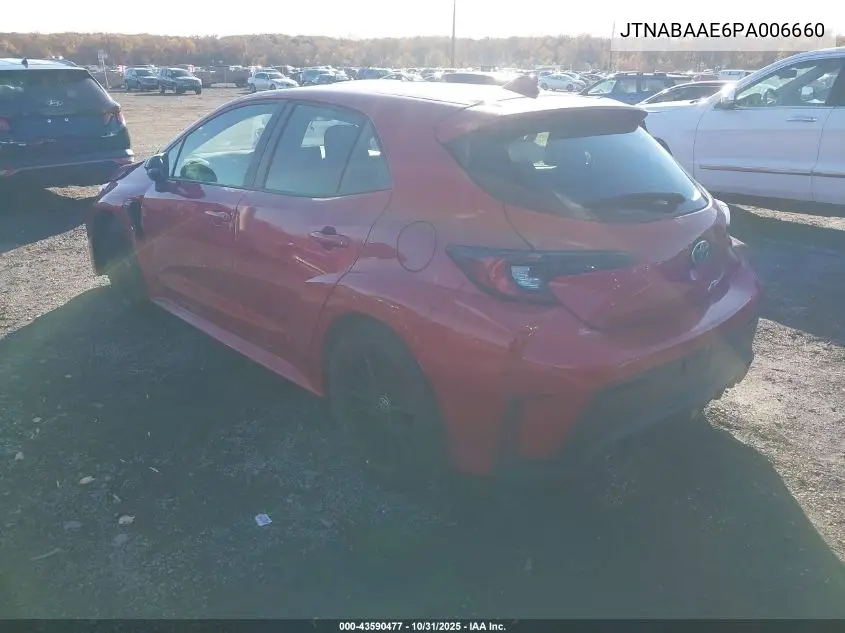 JTNABAAE6PA006660 2023 Toyota Gr Corolla Core