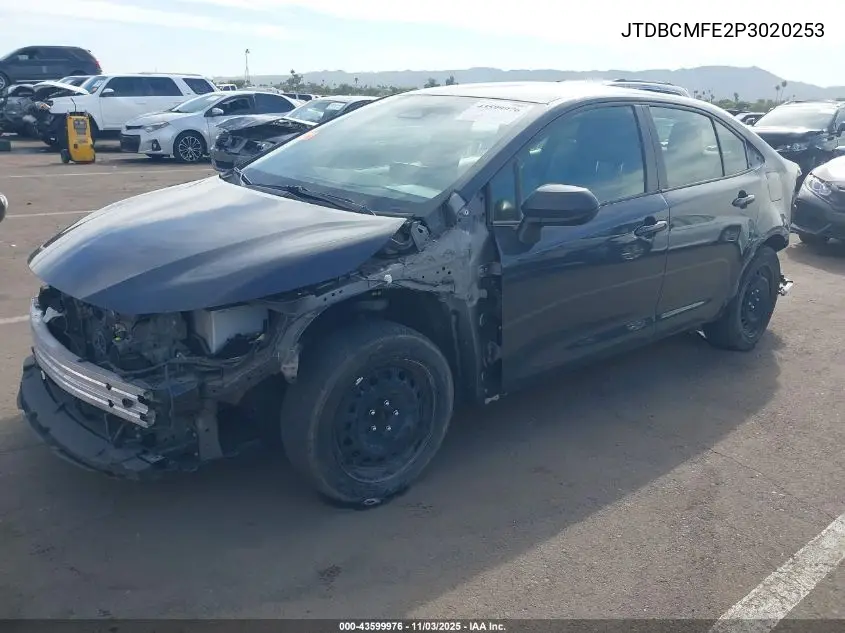 JTDBCMFE2P3020253 2023 Toyota Corolla Hybrid Le