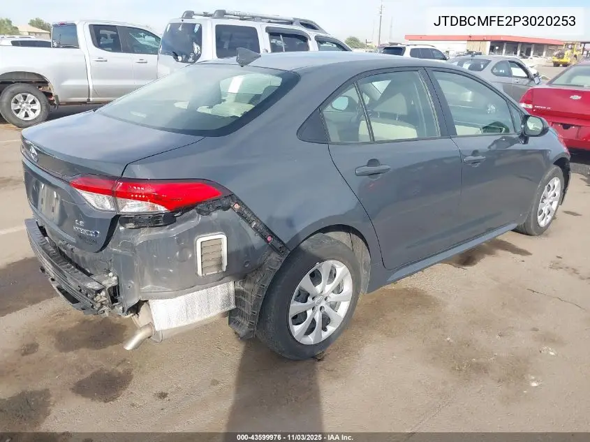 JTDBCMFE2P3020253 2023 Toyota Corolla Hybrid Le