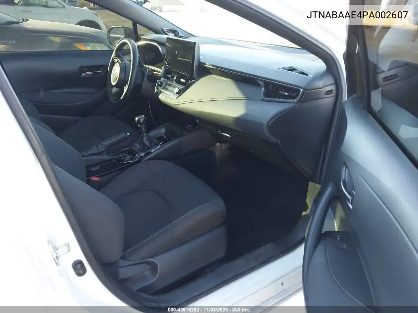 JTNABAAE4PA002607 2023 Toyota Gr Corolla Core