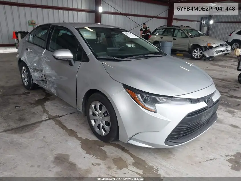 5YFB4MDE2PP041448 2023 Toyota Corolla Le