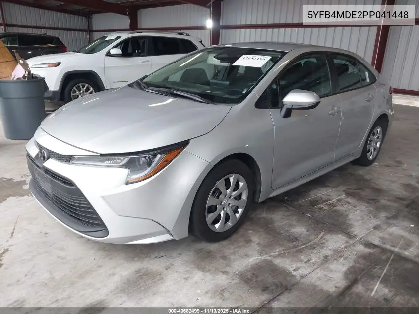 5YFB4MDE2PP041448 2023 Toyota Corolla Le
