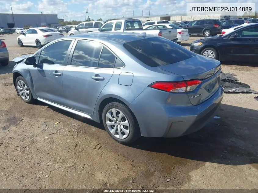 JTDBCMFE2PJ014089 2023 Toyota Corolla Hybrid Le