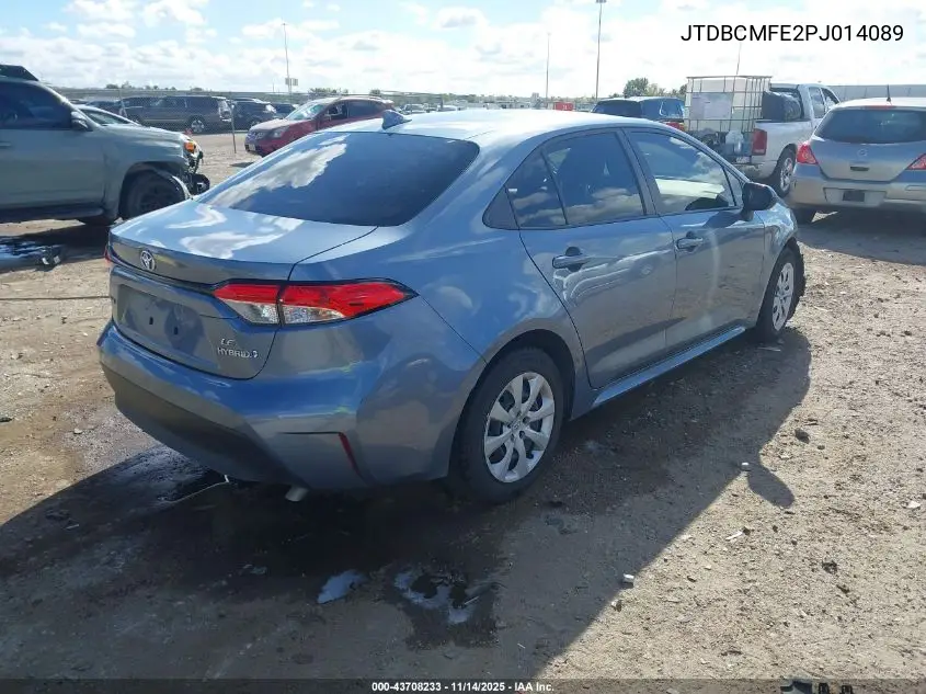 JTDBCMFE2PJ014089 2023 Toyota Corolla Hybrid Le