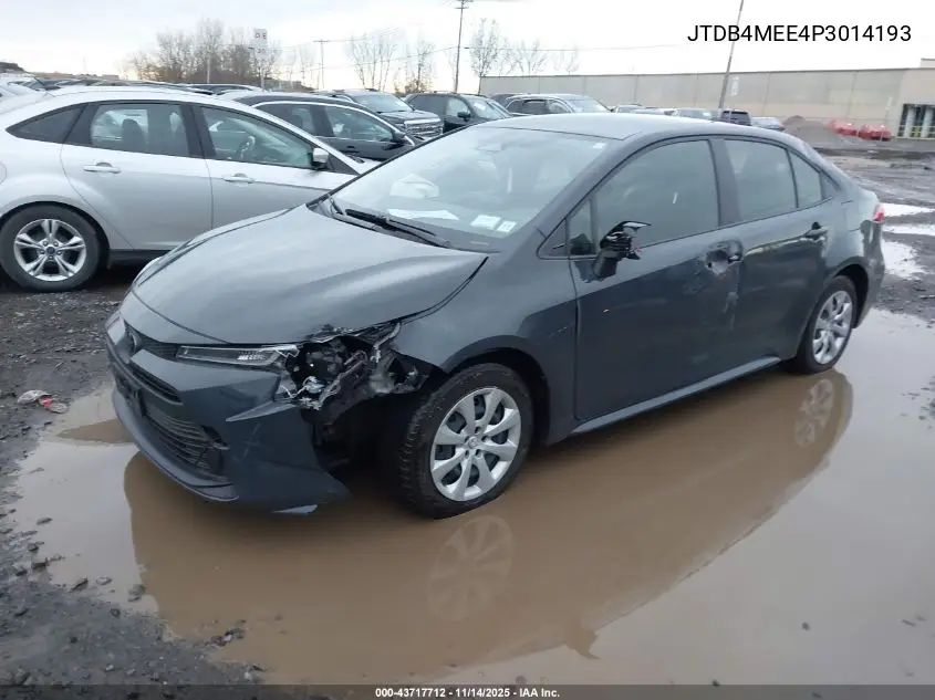JTDB4MEE4P3014193 2023 Toyota Corolla Le