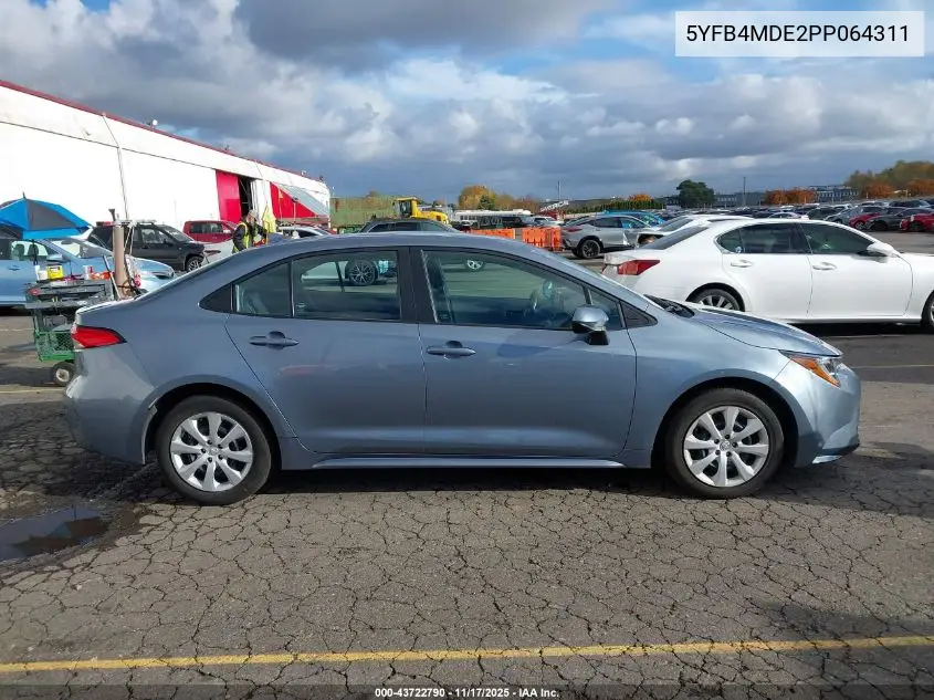 5YFB4MDE2PP064311 2023 Toyota Corolla Le