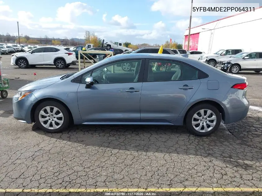 5YFB4MDE2PP064311 2023 Toyota Corolla Le