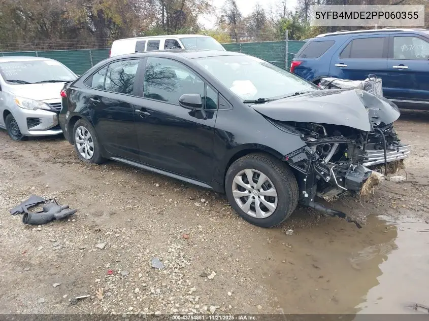 5YFB4MDE2PP060355 2023 Toyota Corolla Le