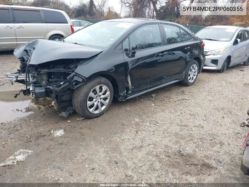 5YFB4MDE2PP060355 2023 Toyota Corolla Le