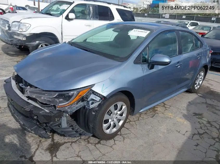 5YFB4MDE2PP062249 2023 Toyota Corolla Le
