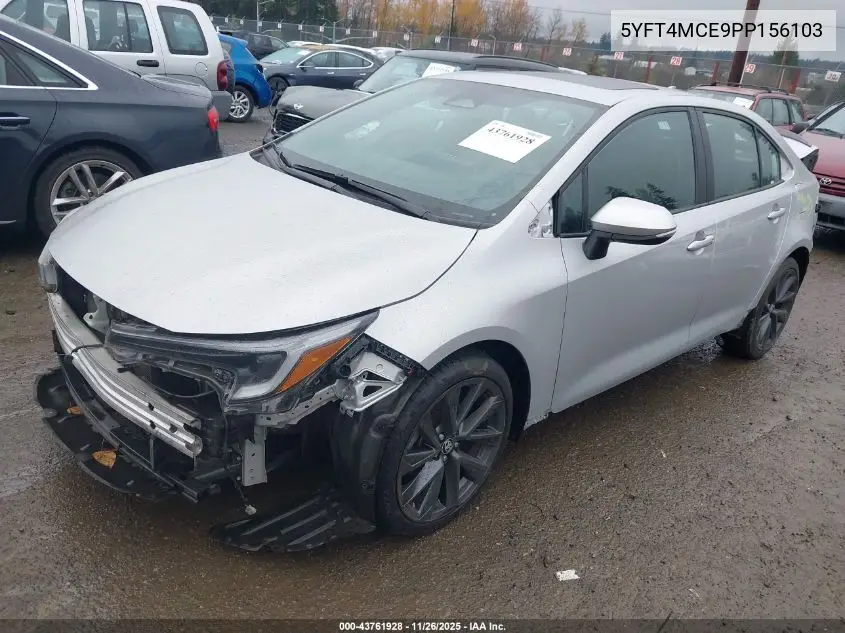 5YFT4MCE9PP156103 2023 Toyota Corolla Xse