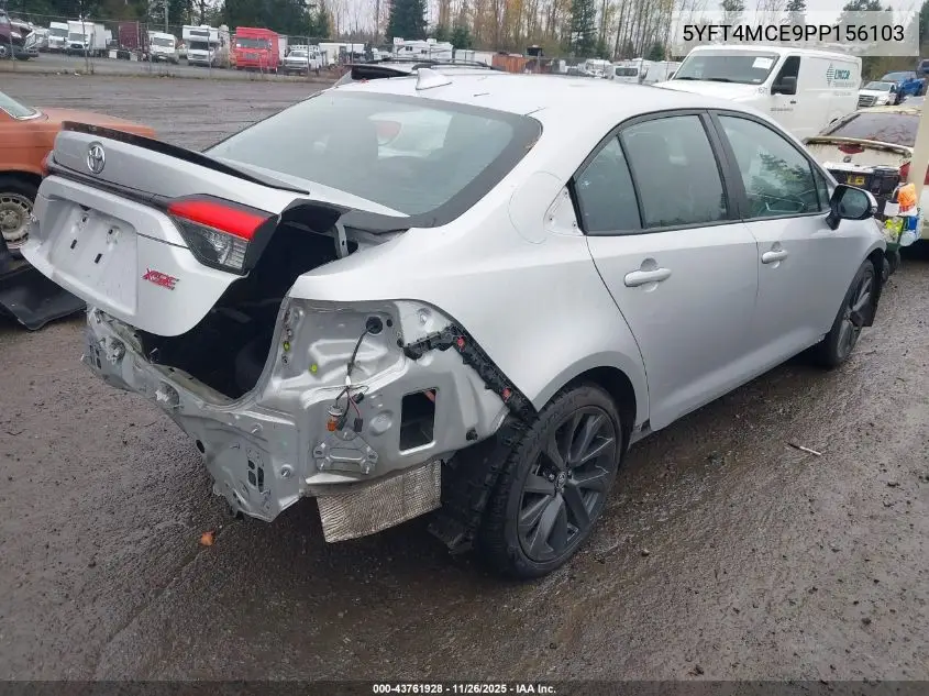 5YFT4MCE9PP156103 2023 Toyota Corolla Xse