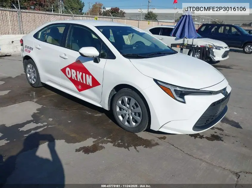 JTDBCMFE2P3016106 2023 Toyota Corolla Hybrid Le