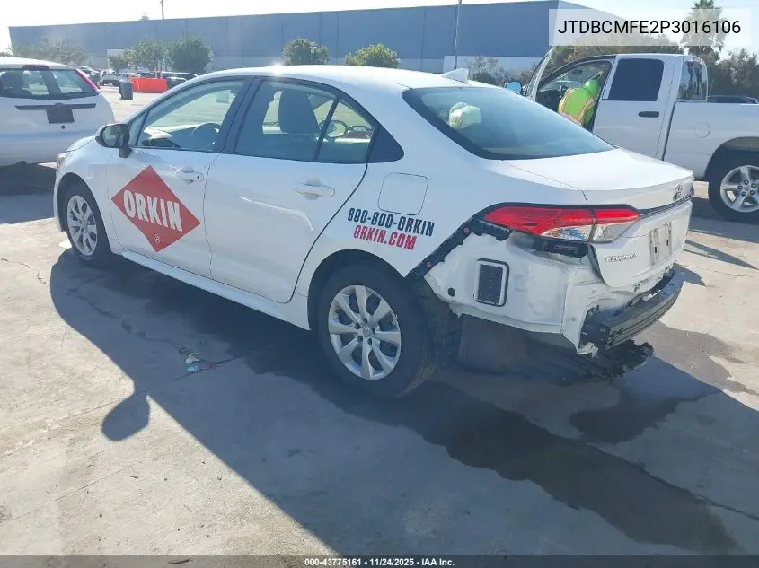 JTDBCMFE2P3016106 2023 Toyota Corolla Hybrid Le