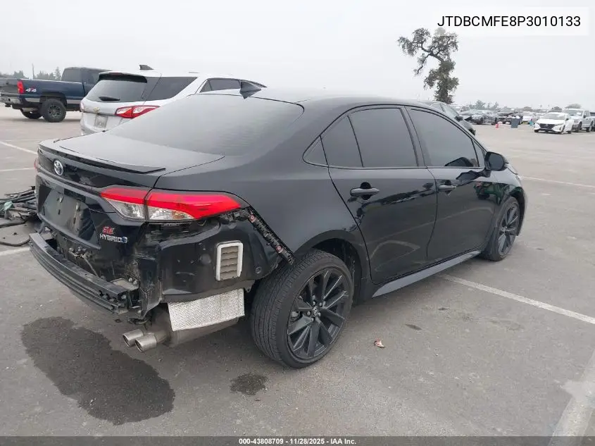 JTDBCMFE8P3010133 2023 Toyota Corolla Hybrid Se