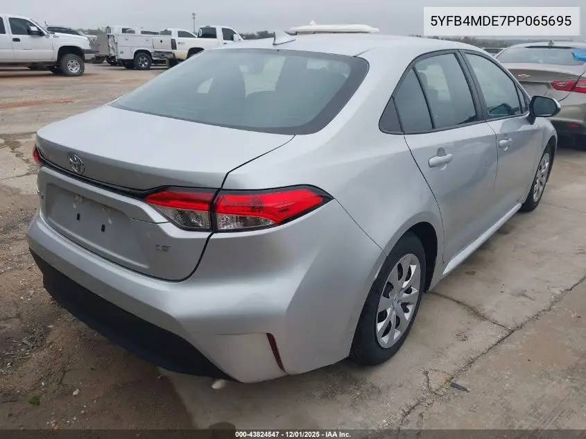 5YFB4MDE7PP065695 2023 Toyota Corolla Le