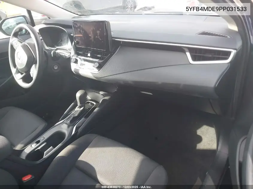 5YFB4MDE9PP031533 2023 Toyota Corolla Le