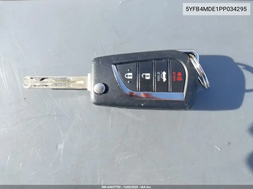 5YFB4MDE1PP034295 2023 Toyota Corolla Le