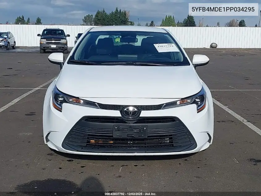 5YFB4MDE1PP034295 2023 Toyota Corolla Le