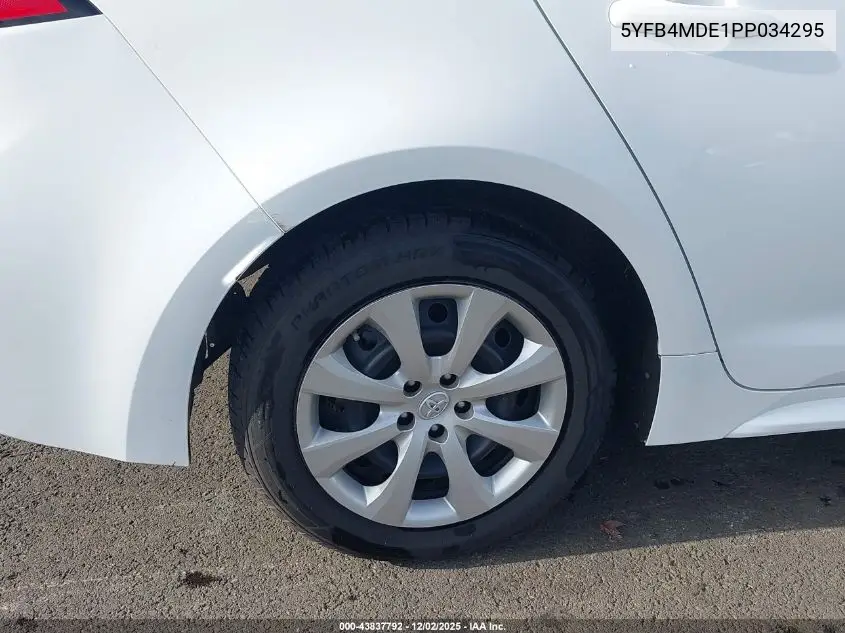 5YFB4MDE1PP034295 2023 Toyota Corolla Le