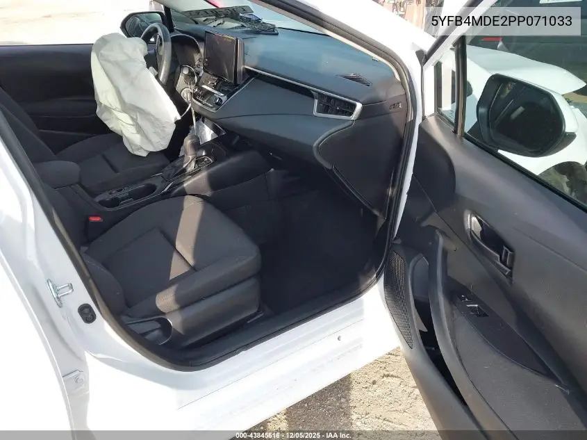 5YFB4MDE2PP071033 2023 Toyota Corolla Le