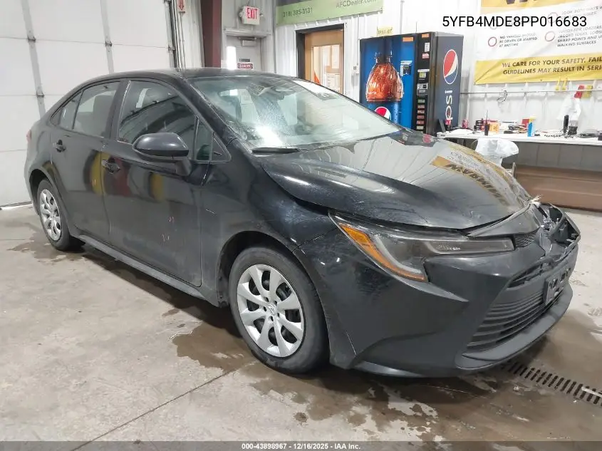 5YFB4MDE8PP016683 2023 Toyota Corolla Le