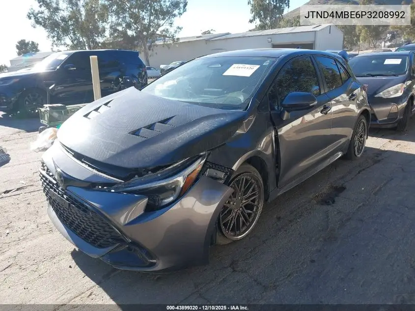 JTND4MBE6P3208992 2023 Toyota Corolla Se
