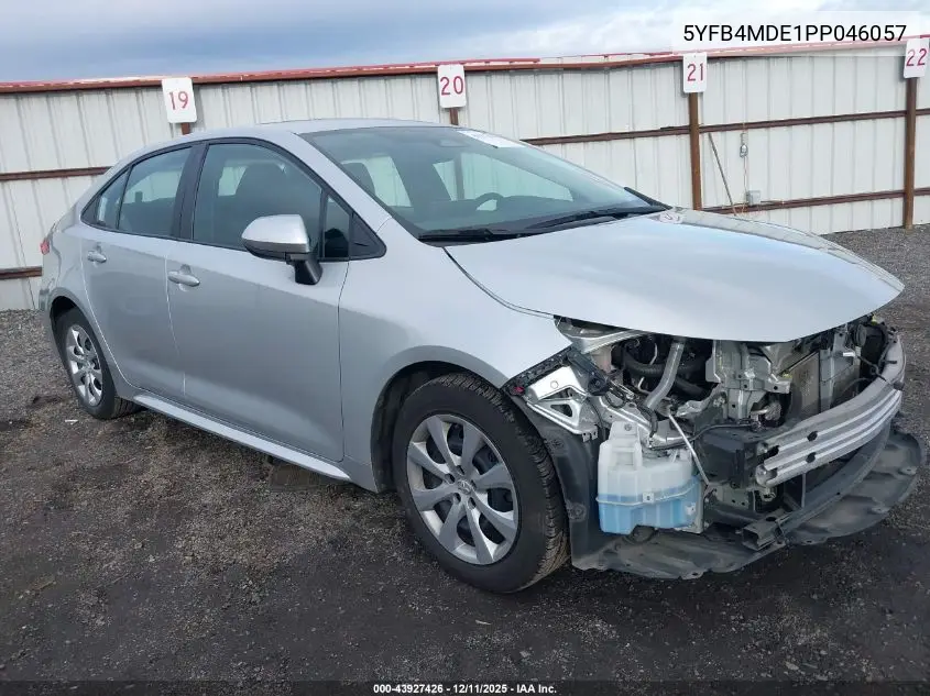 5YFB4MDE1PP046057 2023 Toyota Corolla Le