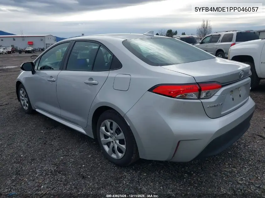 5YFB4MDE1PP046057 2023 Toyota Corolla Le