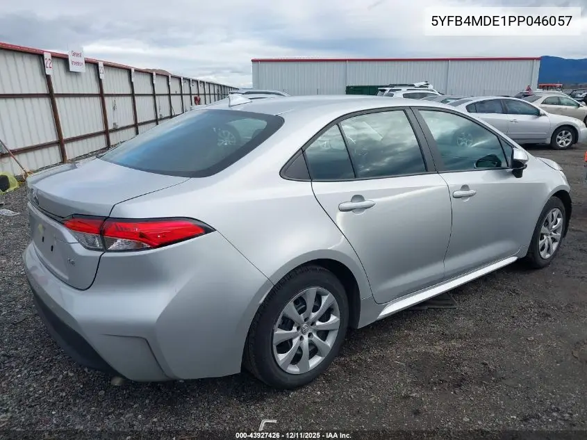 5YFB4MDE1PP046057 2023 Toyota Corolla Le
