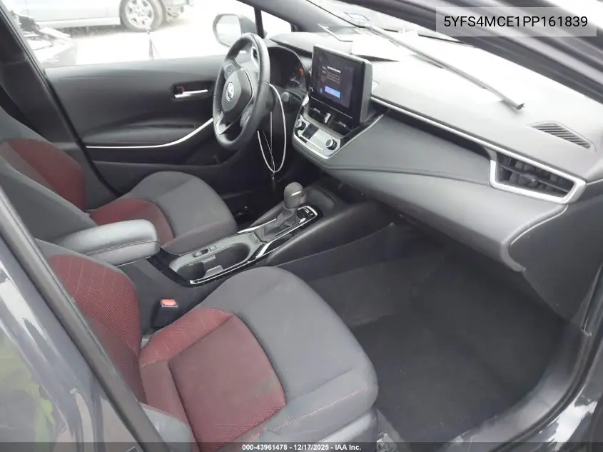 5YFS4MCE1PP161839 2023 Toyota Corolla Se