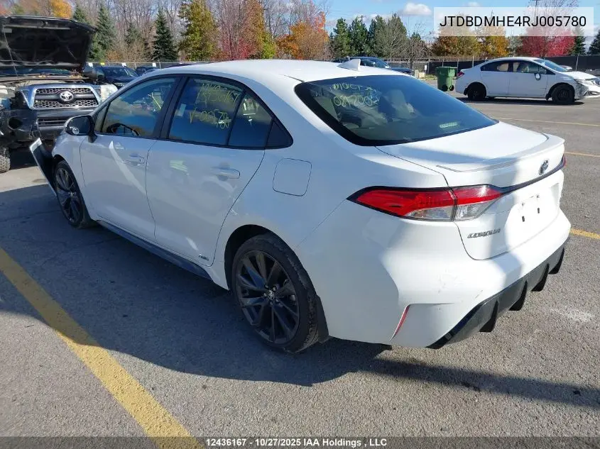 JTDBDMHE4RJ005780 2024 Toyota Corolla Hybrid Se